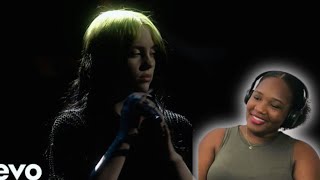 Billie Eilish  No Time To Die Live From The BRIT Awards London Reaction [upl. by Eiggem]