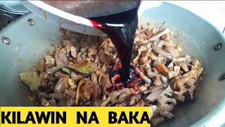 KILAWIN NA BAKA COOKED  FAMOUS BOHOLANO RECIPE  KITCHEN IDOL [upl. by Assyla]