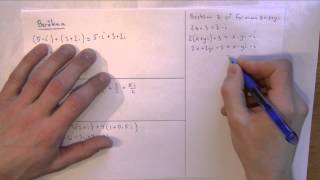 Matematik 4  Komplexa tal del 6  Addition och Subtraktion [upl. by Annah]