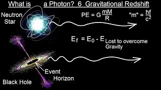 Particle Physics 22 of 41 What is a Photon 6 Gravitational Redshift [upl. by Ardel62]