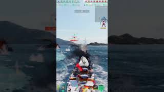 🇫🇷 ⚔️ MARCEAU vs KEARSEARGE worldofwarships gaming fyp gameplay viralvideo [upl. by Tillinger]