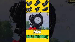 2024 All Scope Sensitivity ✅ Best Sensitivity Settings 🔥pubg shorts [upl. by Orion817]