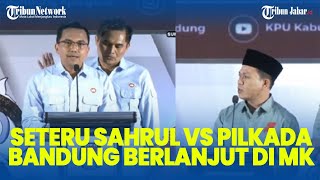 PILKADA BUPATI BANDUNG DISEBUT Banyak Pelanggaran Kubu Sahrul Gunawan Lawan Hasil Pilkada ke MK [upl. by Navnod919]