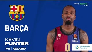 🏀Euroliga  Kevin Punter  Estrella Roja vs Barcelona  26pt 3as 4rob 46tr  181024 [upl. by Leirraj]