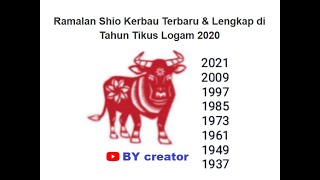 Ramalan Shio Kerbau Tahun 2020 Terbaru Fengshui Tahun Tikus Logam 2020 [upl. by Saum148]