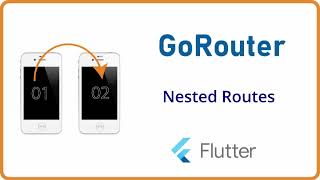 Master Flutter Navigation with GoRouter 02   Nested Routes  ColorCode [upl. by Solracesoj174]