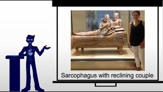 Sarcophagus with Reclining Couple [upl. by Leibrag]