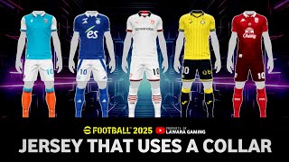 Best jersey eFootball mobile • Jersey that uses a Collar [upl. by Ynnob75]