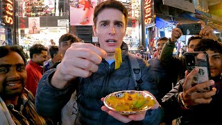 025 Spicy Street Food in Chaotic Delhi Market 🇮🇳 [upl. by Rawdin974]