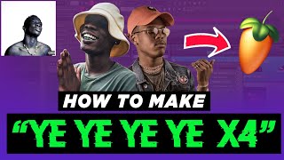 How To Make quotYe x4quot by Blxckie amp Nasty C on FL Studio 20 [upl. by Fablan]