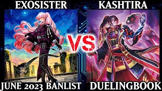 Exosister vs Kashtira  Dueling Book [upl. by Matthiew]