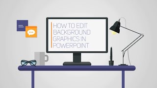 How To Edit Background Graphics In PowerPoint [upl. by Juno]