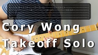 Cory Wong  Takeoff Solo cover w tabs [upl. by Yahsel203]