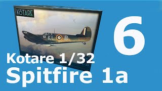 Kotare 132 Spitfire Mk1a part 6 [upl. by Akemet]