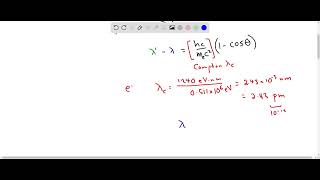 Consider the case of a collision between a photon and a free proton initially at rest What is the [upl. by Asyram]