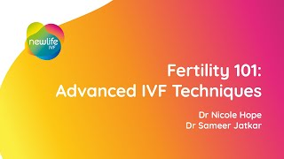 Advanced IVF  What can the Newlife IVF offer you to improve outcomes [upl. by Rofotsirk]