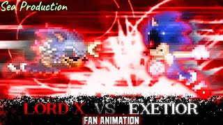 Lord X Vs Exetior Fan Animation [upl. by Alyos]