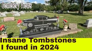 Insane Tombstones I Found in 2024 Year in review [upl. by Lemrahc930]