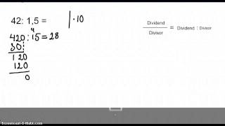 Divisjon 2 Deling med desimaltal [upl. by Artap]