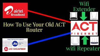 How To Use Your Old ACT Fibernet Archer C5 Router As a WIFI Extender WIFI Signal Booster [upl. by Airlee506]