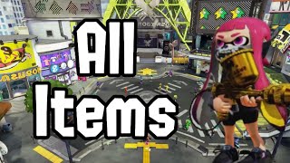 Splatoon ALL ItemsModded by SPLATHEX [upl. by Adalai]