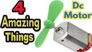 4 awesome life hacks with dc motor life hack dc motor dc motor life hacks [upl. by Judye]