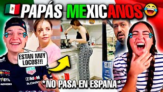 🇪🇸 MIS SOBRINOS REACCIONAN a los PAPÁS MEXICANAS 😂HUMOR amp TikToks de MÉXICO [upl. by Lenoj]