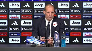 ALLEGRI post JuveInter 11 conferenza stampa quotLavoriamo sul pressing alto equilibrato Vlahovicquot [upl. by Nosahc690]