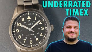 TIMEX Expedition North 38mm Mechanical Field Watch Better than Hamilton Khaki amp Bulova Hack [upl. by Dix]