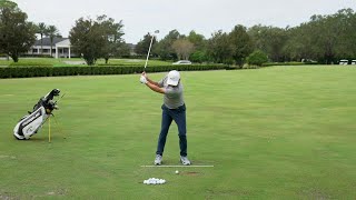 Better Ball Contact with Irons  GolfPass [upl. by Orling]