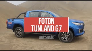 Foton Tunland G7 4x4  Prueba y Reseña [upl. by Vershen]