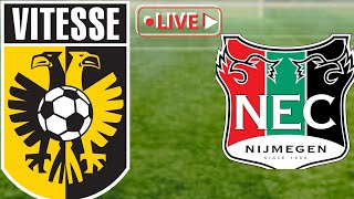 vitesse Arnhem Vs NEC Nijmegen football live match goals todayNetherlandsleague2024 [upl. by Ahouh658]