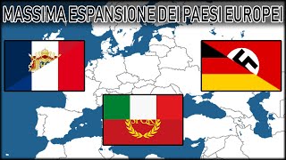 La massima espansione dei paesi Europei [upl. by Phaih]