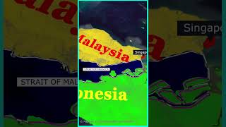 Why the worlds Economy Relies on the Strait of Malacca shorts youtubeshorts [upl. by Essirehs550]