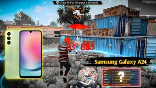 Samsung Galaxy A24 Free Fire SensitivityDPIHeadshot Setting [upl. by Anilak]