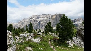 MTBTour Grödnerjoch 2019 in Wolkenstein Dolomiten [upl. by Edrahc752]