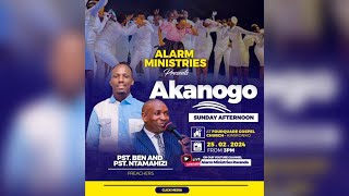 🔴LIVE  AKANOGO BY ALARM MINISTRIES WITH PASTOR BEN amp PASTOR NTAMAHIZI  25022024 [upl. by Dippold]