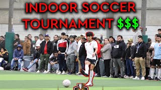 I PLAYED IN AN INDOOR SOCCER TOURNAMENT FOR 5K [upl. by Reinaldos]