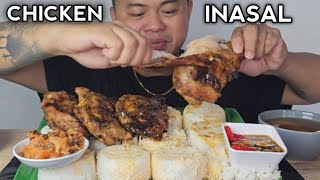 CHICKEN INASAL  UNLIMITED RICE  MUKBANG PHILIPPINES  TOL BULOY MUKBANG [upl. by Ecille]