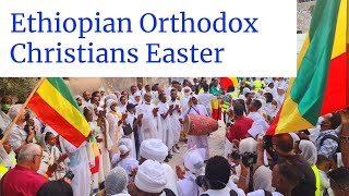 Ethiopian Orthodox Christians Celebrate Easter 2021 Live In Jerusalem Israel [upl. by Roskes]