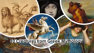 10 Intriguing creatures from Greek Mythology [upl. by Aivekal116]