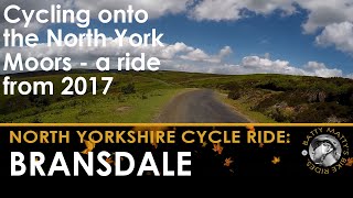 North York Moors to Bransdale from nr Kirkbymoorside Bike Ride Video Cycling Video Indoor Trainer [upl. by Gauthier]