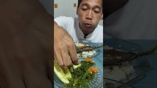 pritong isda at lato mukbang foodtrip filipinofoodmukbang lutongpinoy [upl. by Rianon547]