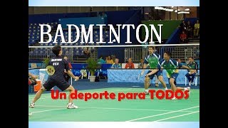 🏸 La GUÍA MÁS COMPLETA para aprender a jugar al BÁDMINTON [upl. by Aihsenyt742]