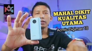 Powerbank Real Capacity Andalanku ACMIC DIGIMAX 10 mini powerbank [upl. by Zephaniah]