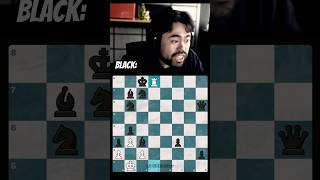 BRILLIANT STALEMATE 💎 chess hikarunakamura stalemate [upl. by Naida360]