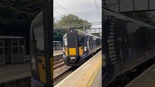 385s arriving at Bishopton 080924 trainspotteruk railway scotrail [upl. by Fronniah]