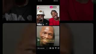 Skits by sphe ft gqonqa mzambiya Instagram live [upl. by Klemm677]