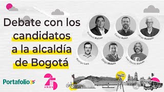 Debate con los candidatos a la alcaldía de Bogotá  El Tiempo [upl. by Brick]