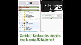 Déplacer des données vers la carte SD et libérer plus de 50 de mémoire [upl. by Nylaret]